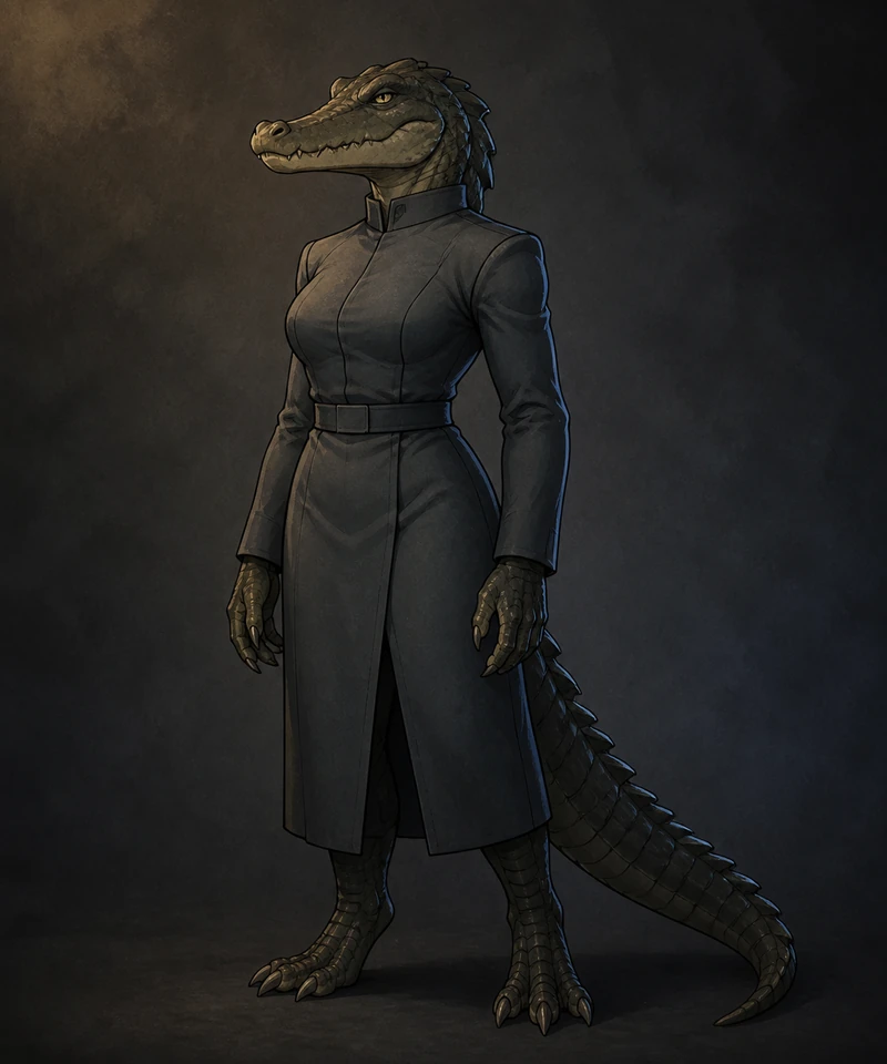 The Crocodilian Woman