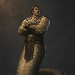 The Head Guard of the Naga Castle