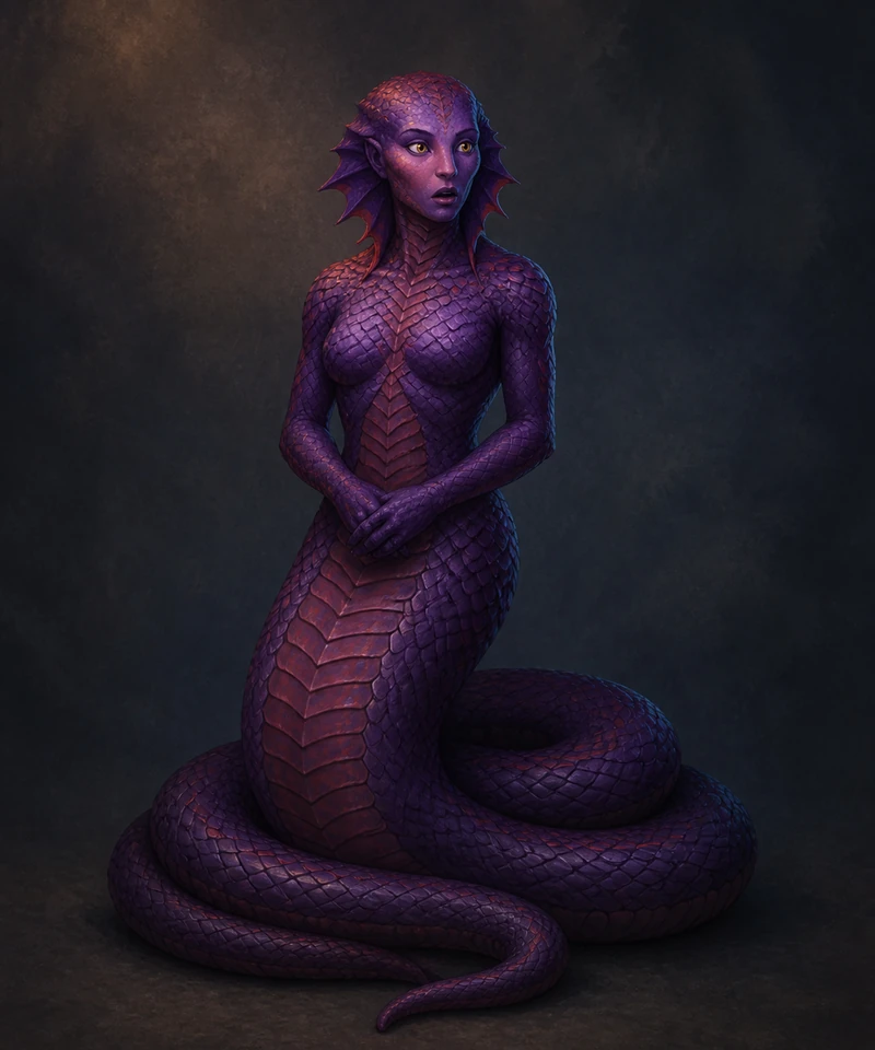 The Purple Naga Cousin
