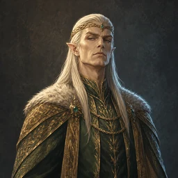 High Elf King Finian from chapter 5